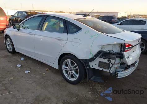 2018 Ford Fusion Se из США, поврежденный, VIN 3FA6P0HD1JR193652